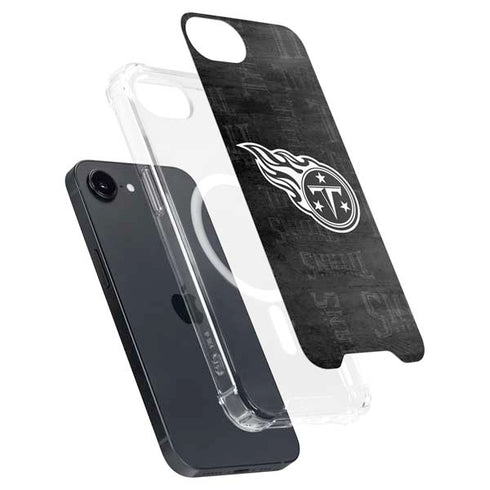 NFL Tennessee Titans Black & White iPhone 16e MagSafe Case