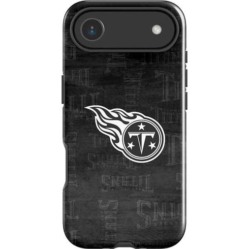 NFL Tennessee Titans Black & White iPhone 17 Air Impact Case