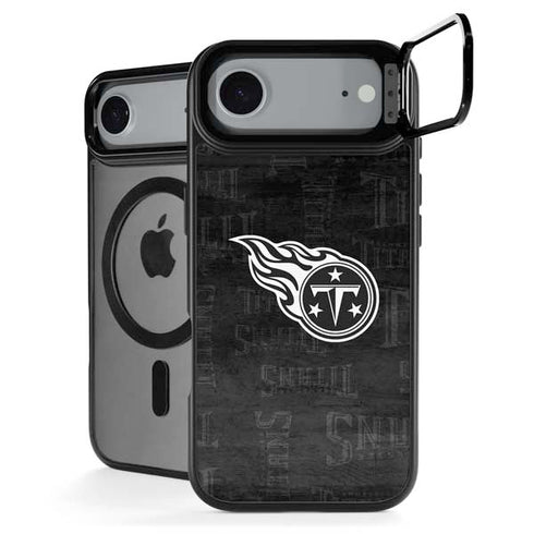 NFL Tennessee Titans Black & White iPhone 17 Air Kickstand Case