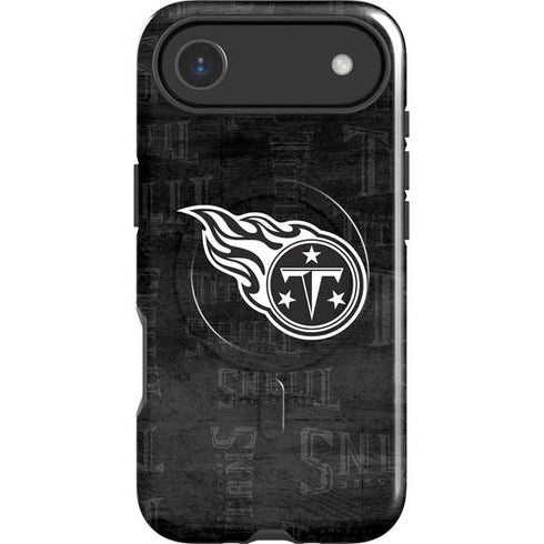 NFL Tennessee Titans Black & White iPhone 17 Air Magsafe Impact Case