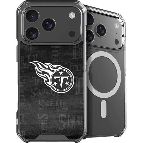NFL Tennessee Titans Black & White iPhone 17 Pro MagSafe Case