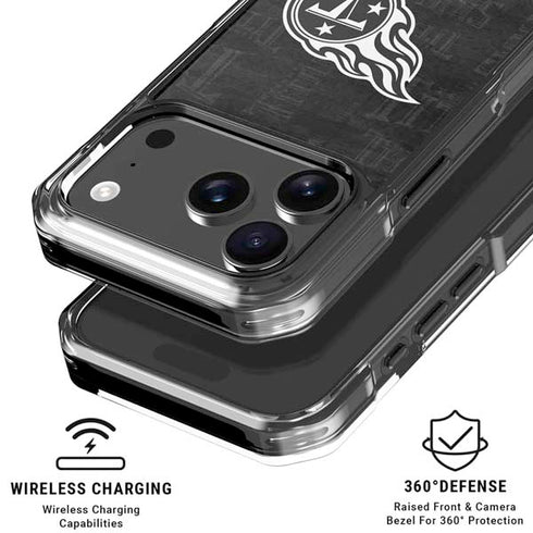 NFL Tennessee Titans Black & White iPhone 17 Pro MagSafe Case