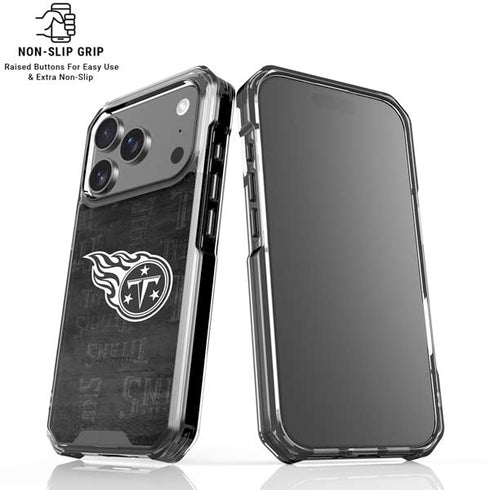 NFL Tennessee Titans Black & White iPhone 17 Pro MagSafe Case
