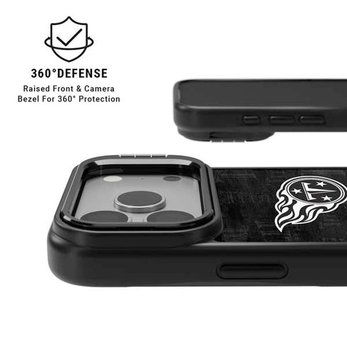 NFL Tennessee Titans Black & White iPhone 17 Pro Max Kickstand Case