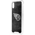 NFL Tennessee Titans Black & White iPhone XS Clear Case