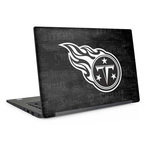 NFL Tennessee Titans Black & White Dell Latitude Skin