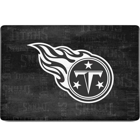 NFL Tennessee Titans Black & White MacBook Skins