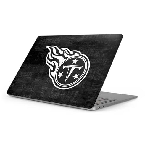 NFL Tennessee Titans Black & White Apple MacBook Pro 16-inch Skin
