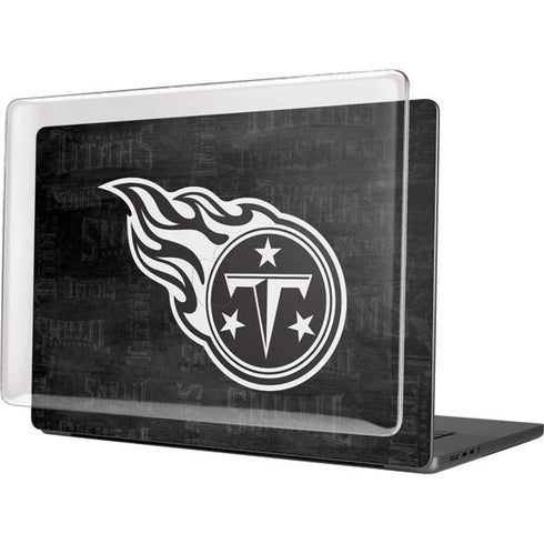 NFL Tennessee Titans Black & White MacBook Cases