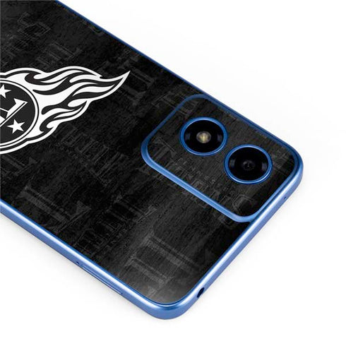 NFL Tennessee Titans Black & White Moto G Play 4G (2024) Skin