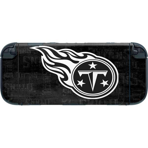NFL Tennessee Titans Black & White Nintendo Switch 2 (2025) with Joy-Con Skin