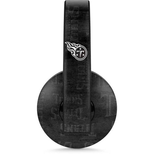 NFL Tennessee Titans Black & White PlayStation 4 Gold Wireless Headset Skin