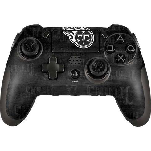 NFL Tennessee Titans Black & White PlayStation Scuf Vantage 2 Controller Skin