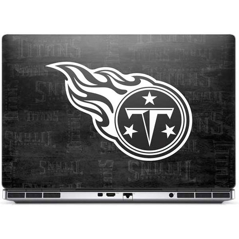 NFL Tennessee Titans Black & White Dell Precision Skin