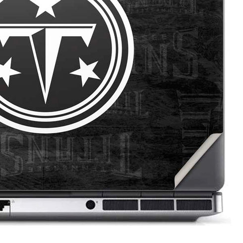 NFL Tennessee Titans Black & White Dell Precision Skin