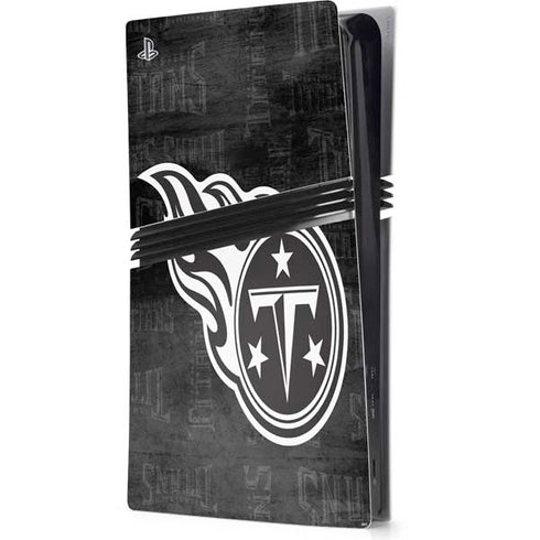 NFL Tennessee Titans Black & White PlayStation PS5 Skins