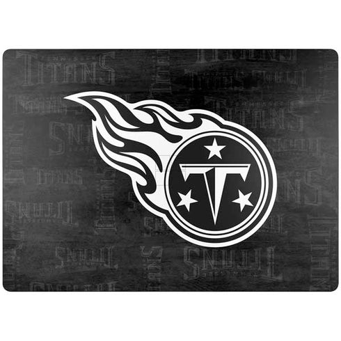 NFL Tennessee Titans Black & White Surface Laptop 7 13.8in Skin