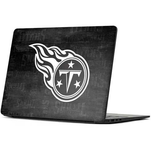 NFL Tennessee Titans Black & White Surface Laptop 7 15in Skin