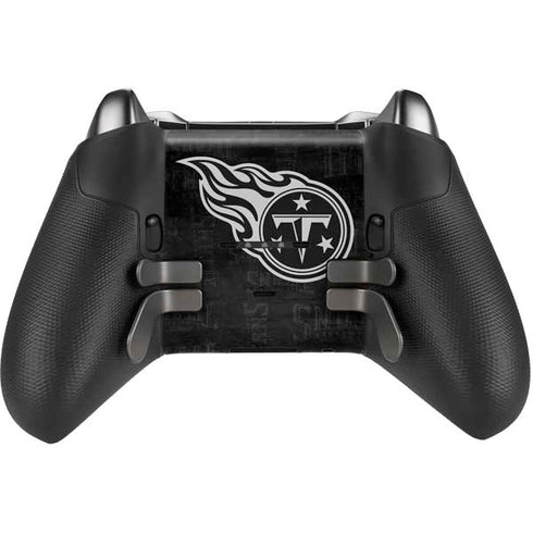 NFL Tennessee Titans Black & White Xbox Elite Wireless Controller Series 2 Skin