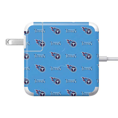 NFL Tennessee Titans Blitz Series 85W Power Adapter (15 and 17 inch MacBook Pro Charger) Skin