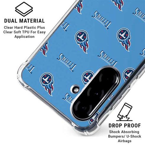 NFL Tennessee Titans Blitz Series Galaxy A36 5G Clear Case