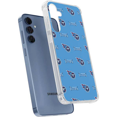NFL Tennessee Titans Blitz Series Galaxy A55 5G Clear Case