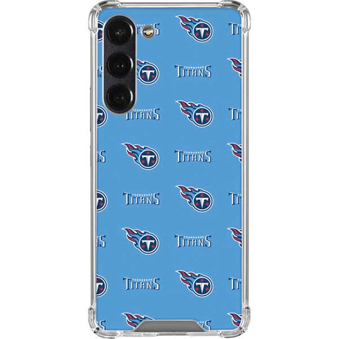 NFL Tennessee Titans Blitz Series Galaxy S24 FE Clear Case