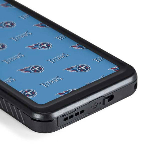NFL Tennessee Titans Blitz Series Galaxy S24 Waterproof Case