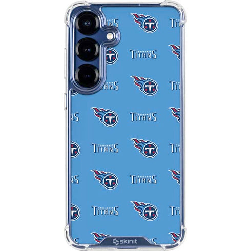 NFL Tennessee Titans Blitz Series Galaxy S25 Plus Clear Case