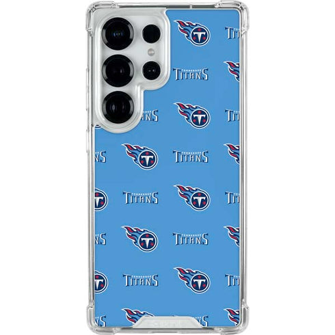 NFL Tennessee Titans Blitz Series Galaxy S25 Ultra Clear Case