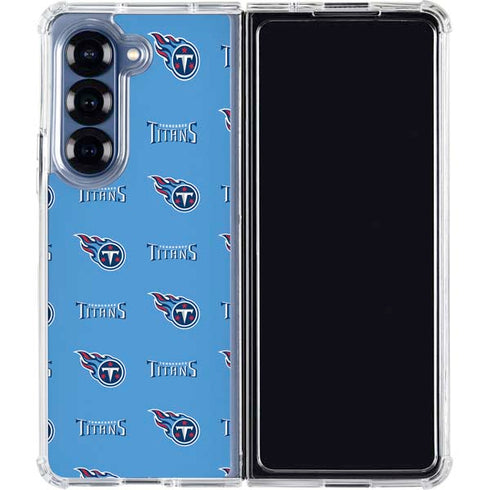 NFL Tennessee Titans Blitz Series Galaxy Z Fold6 Clear Case