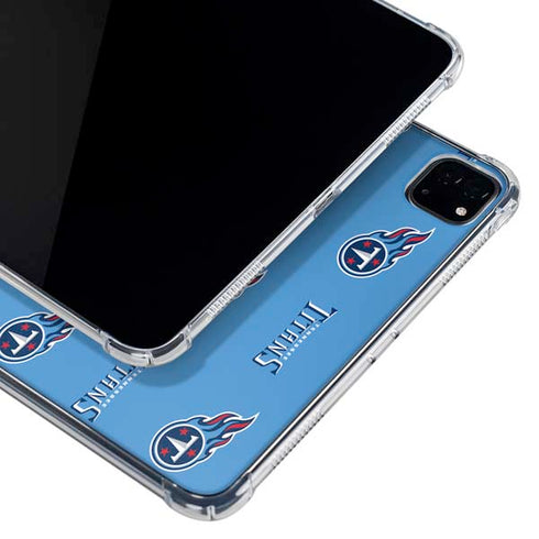 NFL Tennessee Titans Blitz Series iPad Pro 11in (2024) Clear Case
