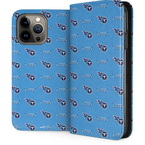 NFL Tennessee Titans Blitz Series iPhone 15 Pro Max Folio Case