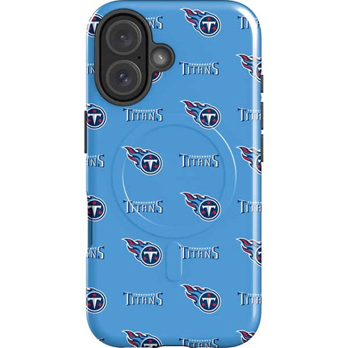 NFL Tennessee Titans Blitz Series iPhone 16 Magsafe Impact Case