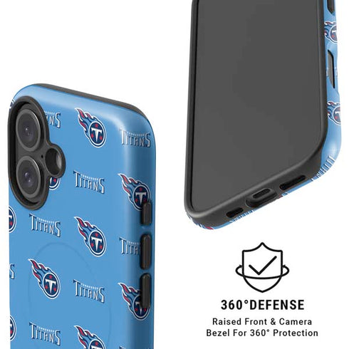 NFL Tennessee Titans Blitz Series iPhone 16 Magsafe Impact Case