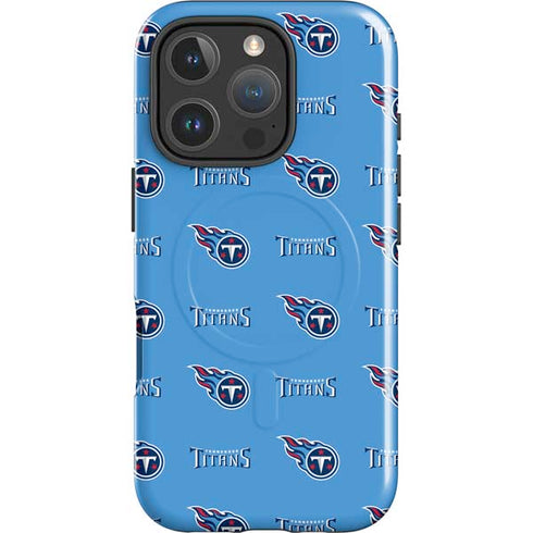 NFL Tennessee Titans Blitz Series iPhone 16 Pro Magsafe Impact Case