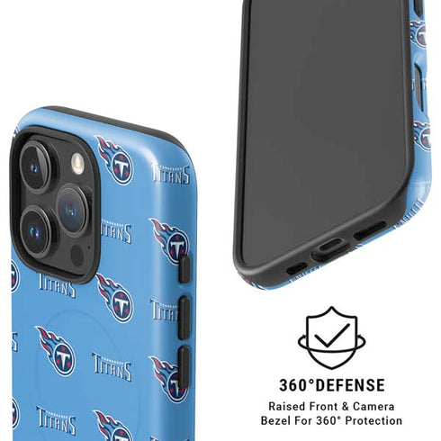 NFL Tennessee Titans Blitz Series iPhone 16 Pro Magsafe Impact Case
