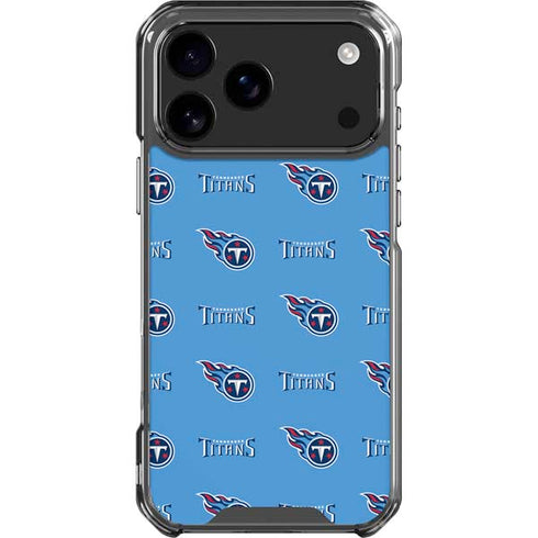 NFL Tennessee Titans Blitz Series iPhone 18 Pro Max Clear Case