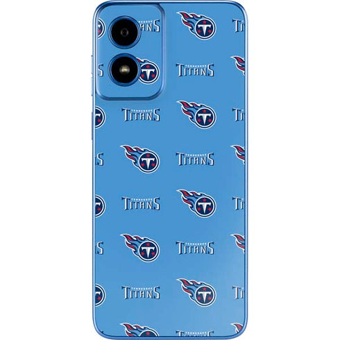 NFL Tennessee Titans Blitz Series Moto G Play 4G (2024) Skin