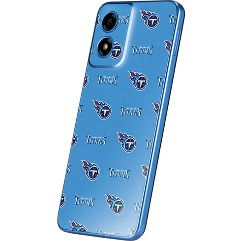 NFL Tennessee Titans Blitz Series Moto G Play 4G (2024) Skin