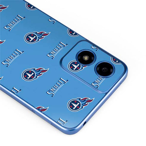 NFL Tennessee Titans Blitz Series Moto G Play 4G (2024) Skin