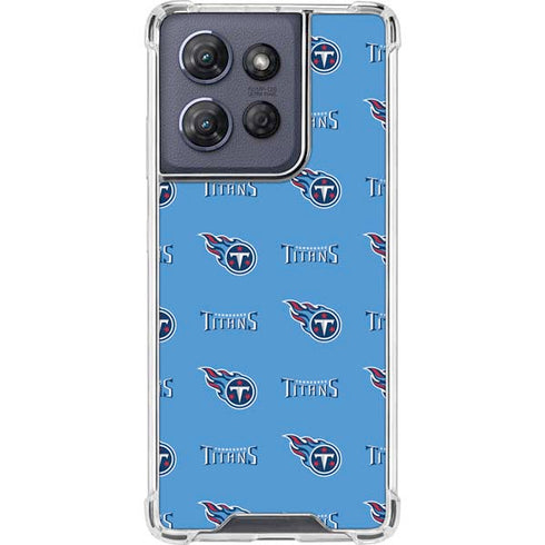 NFL Tennessee Titans Blitz Series Moto G Power 5G (2025) Clear Case