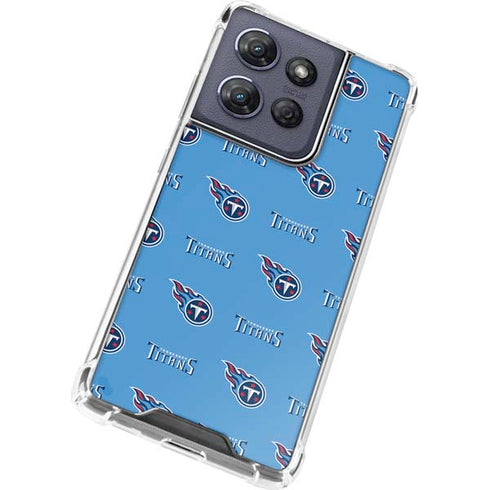 NFL Tennessee Titans Blitz Series Moto G Power 5G (2025) Clear Case