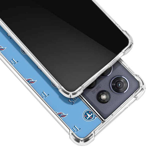NFL Tennessee Titans Blitz Series Moto G Power 5G (2025) Clear Case