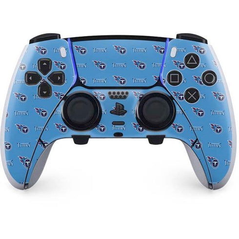 NFL Tennessee Titans Blitz Series PS5 DualSense Edge Pro Controller Skin