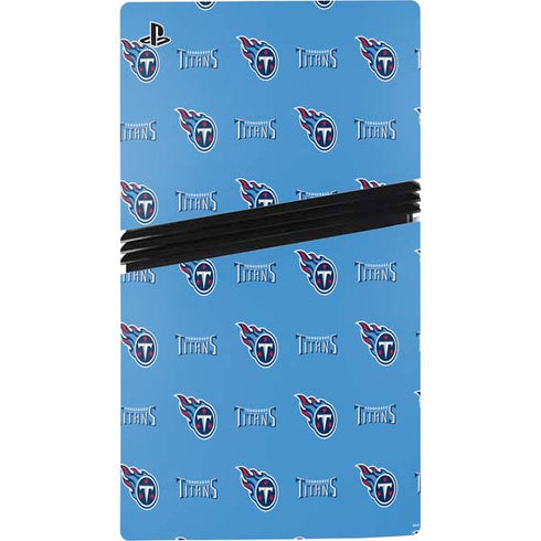 NFL Tennessee Titans Blitz Series PS5 Pro Console Skin