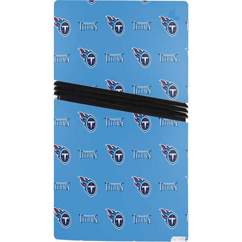 NFL Tennessee Titans Blitz Series PS5 Pro Console Skin