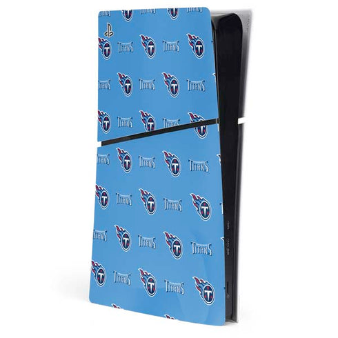 NFL Tennessee Titans Blitz Series PS5 Slim Digital Edition Console Skin