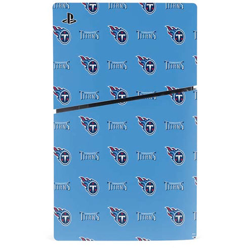 NFL Tennessee Titans Blitz Series PS5 Slim Digital Edition Console Skin