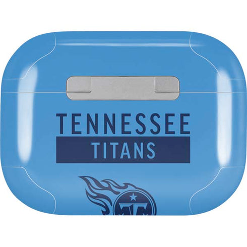 NFL Tennessee Titans Blue Performance Series AirPods Skins